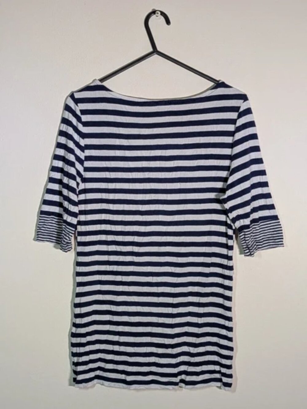Seraphine Women's Striped T Shirt - Navy - Size Small - Picture 4 of 4